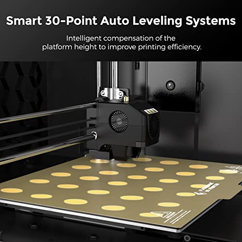 FLASHFORGE 3D Printer Adventurer 4 Pro with Auto Leveling, 300mm/s High Speed Printing, Upgraded Quick Detachable 265°C Hardened Nozzle, Perfect for Printing Carbon Fibre Filament