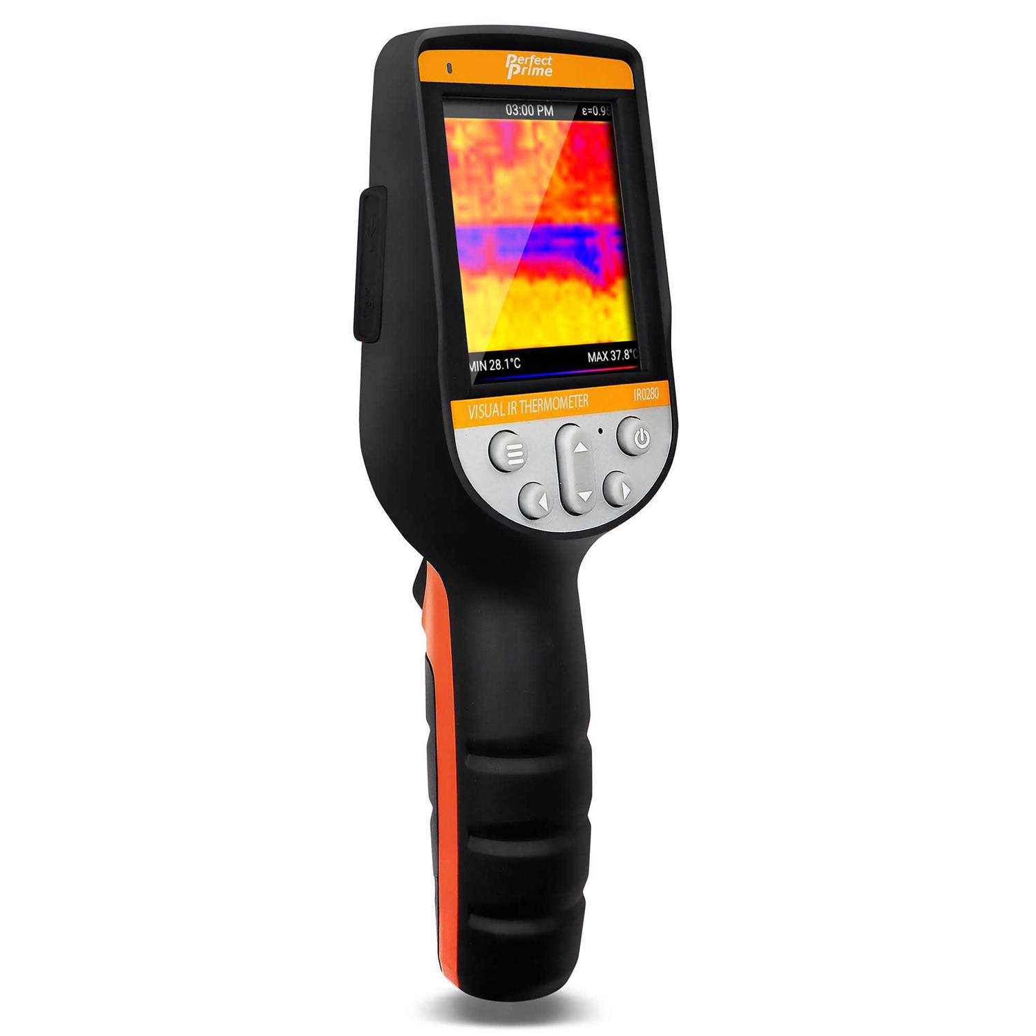 PerfectPrime IR0280 Infrared Thermal Imager & Visible Light Camera/Video Record 1024 Pixels & Temperature Range from -22~1832°F