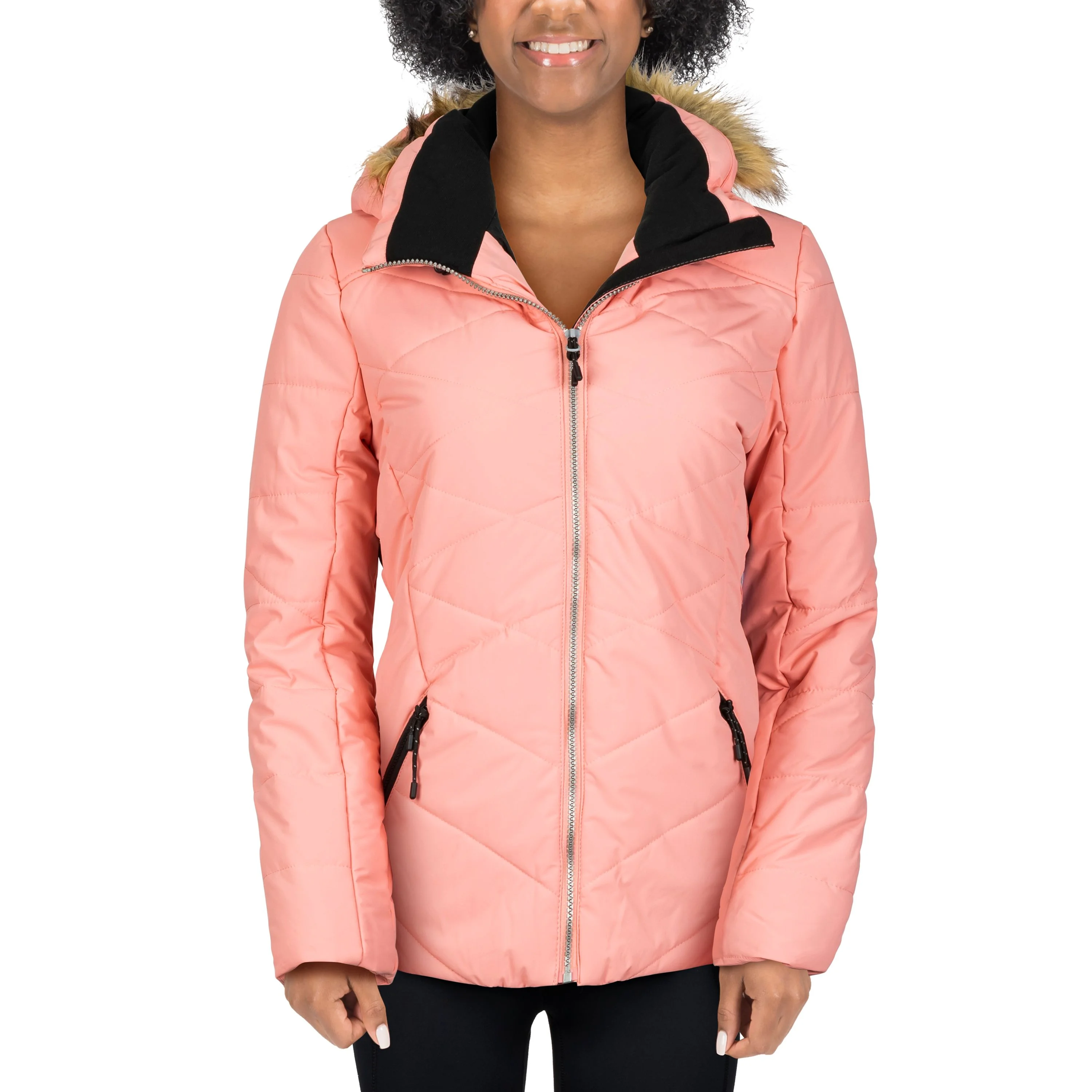 Snow Country Outerwear Womens Plus Size S-XL Vail Down Alternative Snow Jacket Coat