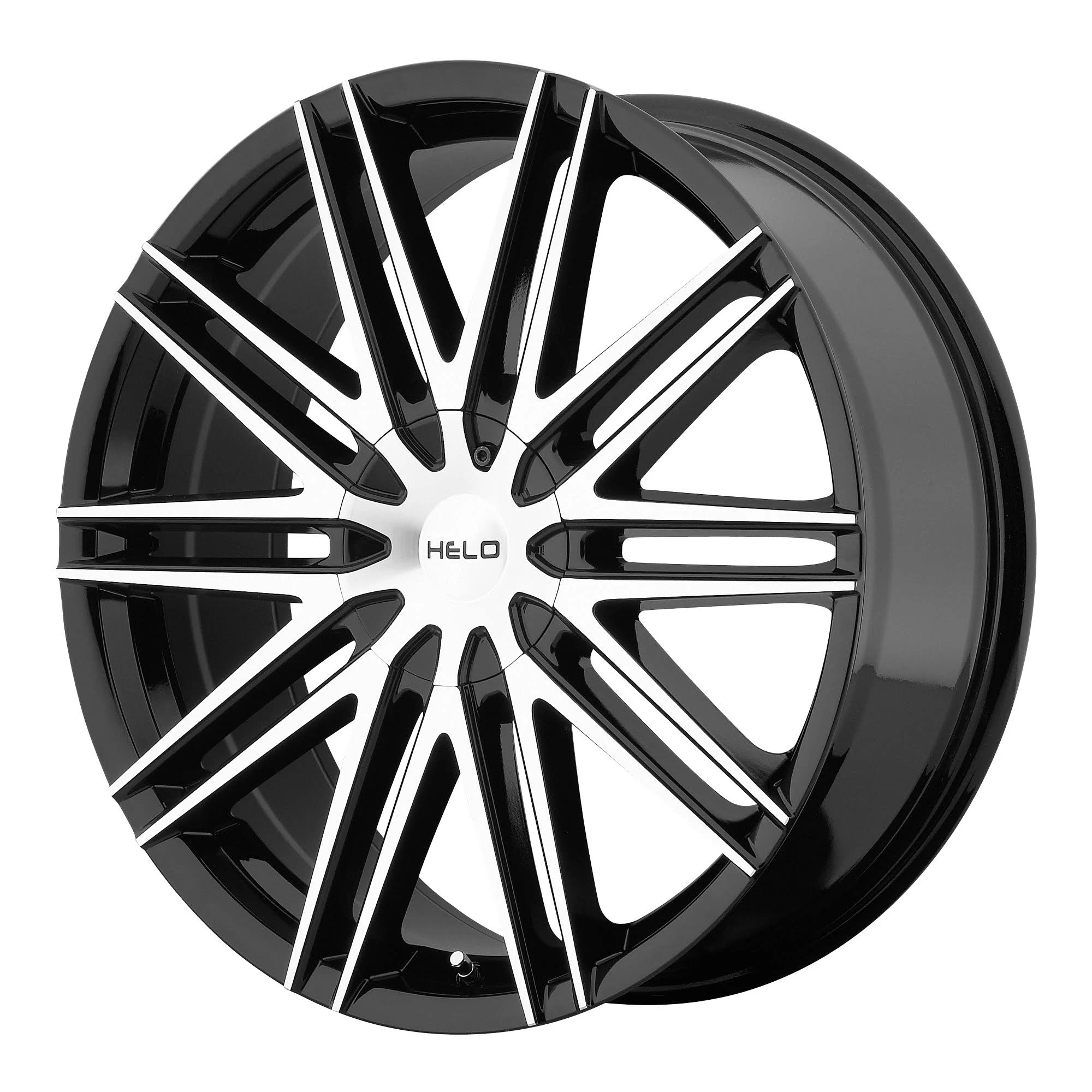 Helo HE880 Gloss Black w/ Machined Face 18x8 6x115.00 (42mm) Wheels