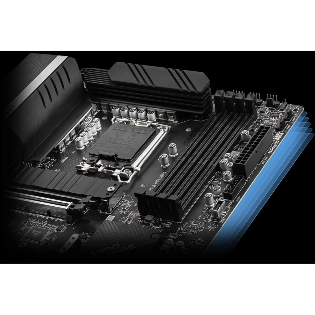 MSI Z690-A WIFI DDR4 Desktop Motherboard - Intel Chipset - Socket LGA-1700 - Intel Optane Memory Ready - ATX - Pentium Gold, Celeron, Core i5, Core i7, Core i9 Processor Supported - 128 GB DDR4 SDRAM