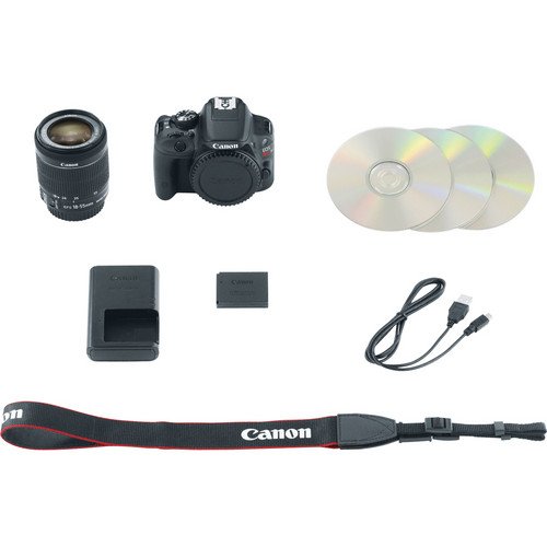 Canon EOS Rebel SL1 18.0 MP CMOS Digital Camera with 3-inch Touchscreen and Full HD Movie Mode (Body Only)