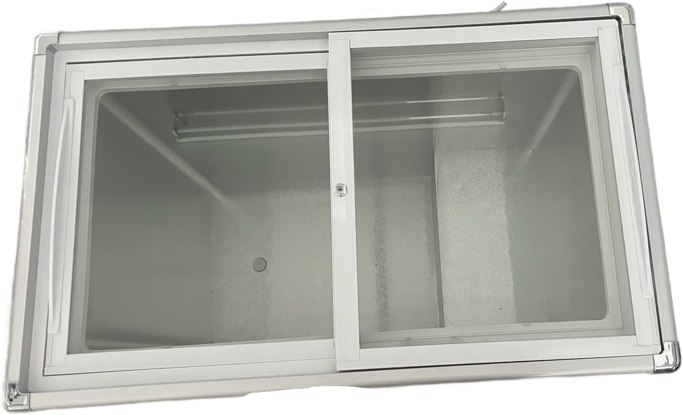 Glass Top Chest Freezer (32x19x30)