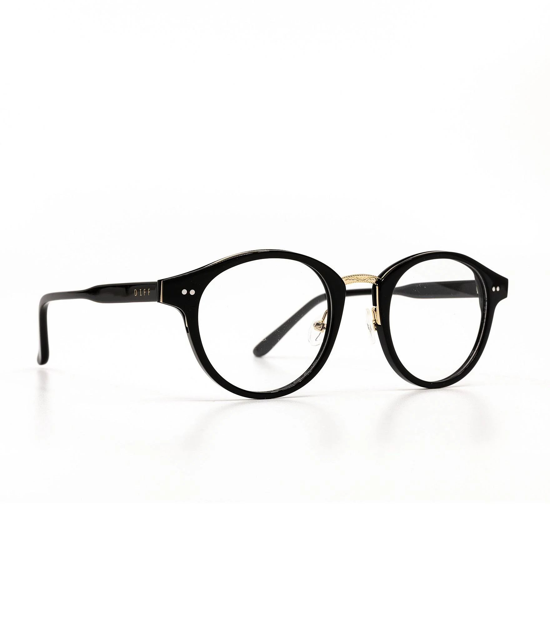 Diff Carina 49mm Blue Light Blocking Optical Glasses Dark Tortoise/ Blue Light