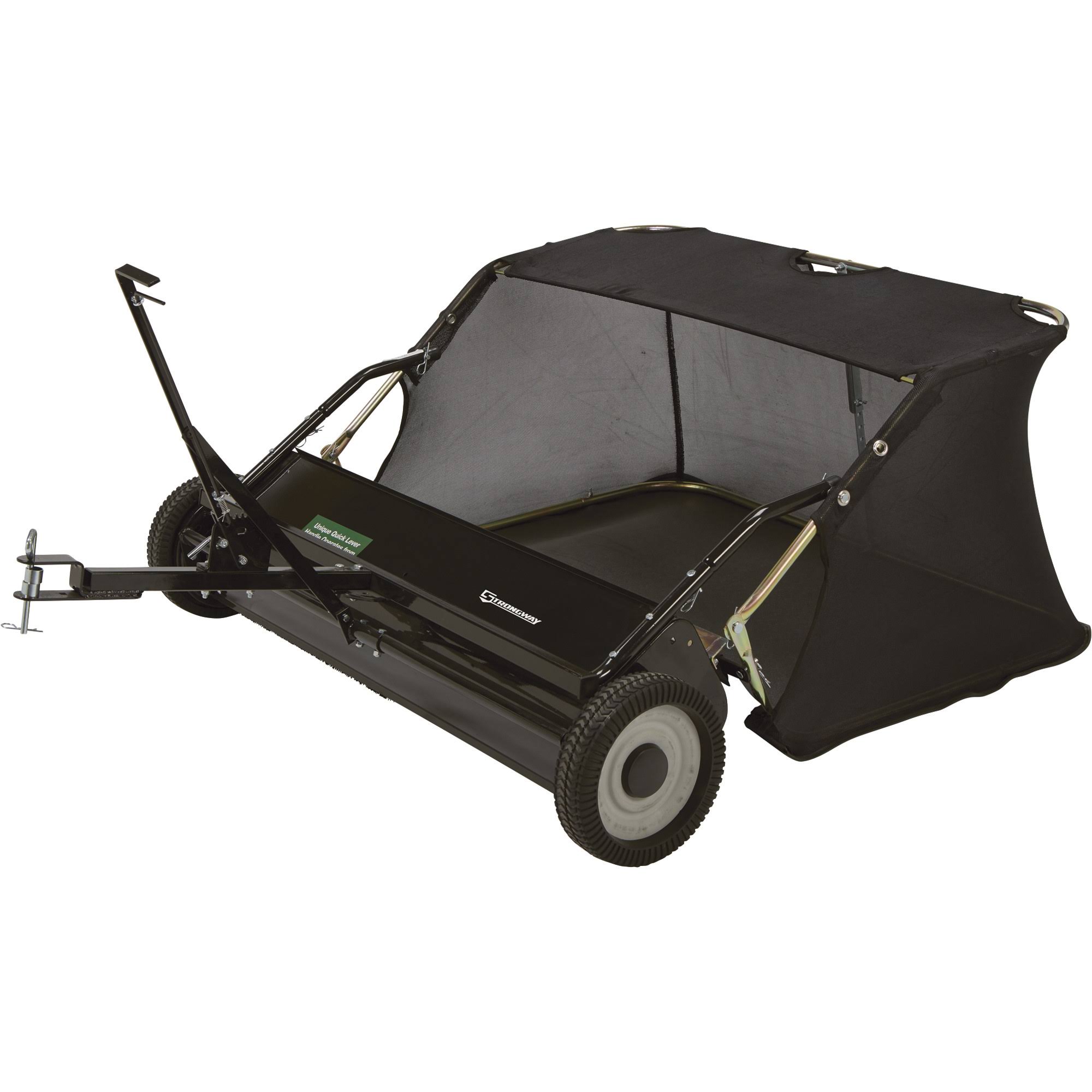 Strongway 49172 42 inch Lawn Sweeper - 13 Cu. ft. Capacity