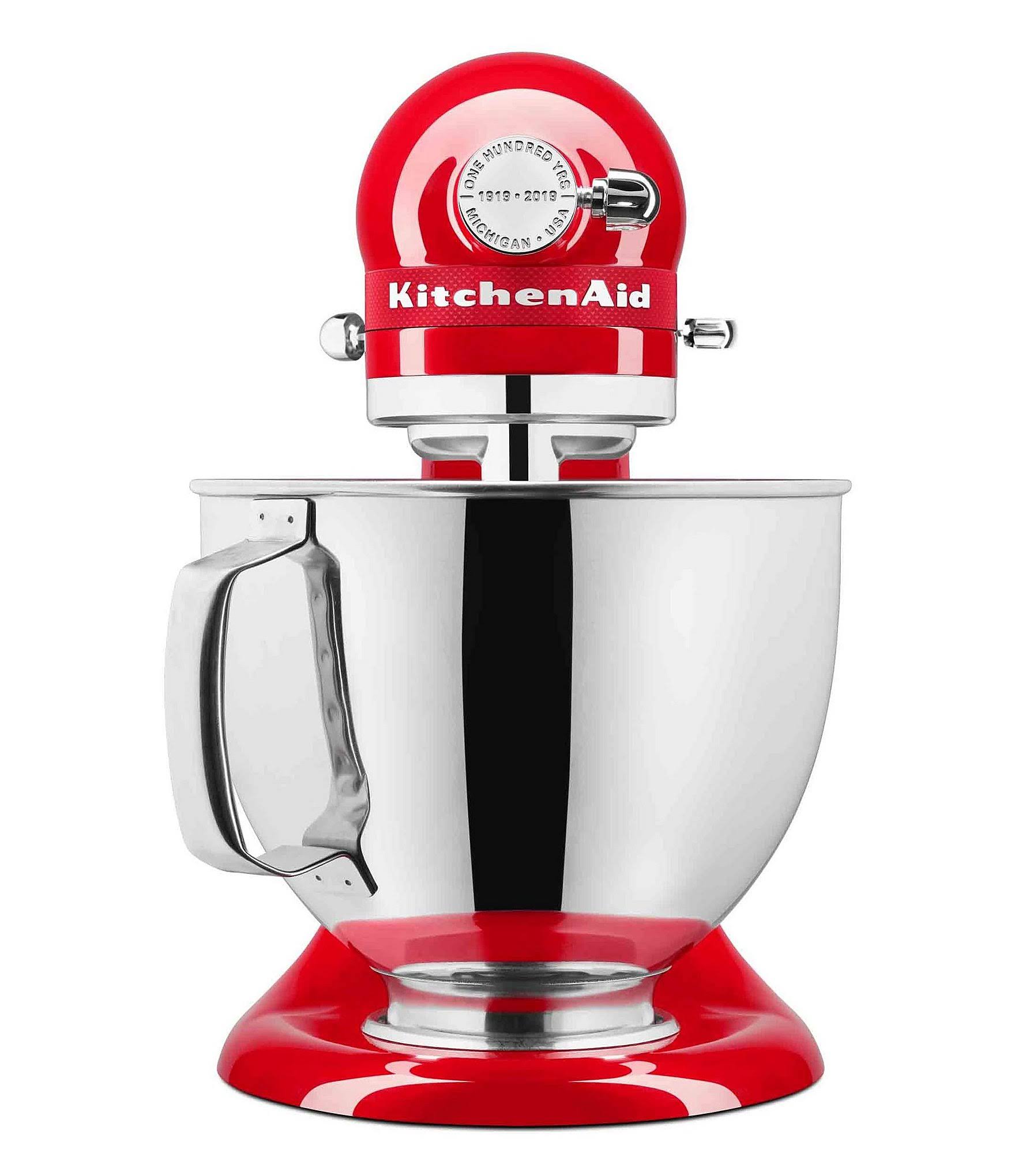 KitchenAid 100 Year Limited Edition Queen of Hearts KSM180QHSD 5-Quart Mixer - Passion Red - 325W