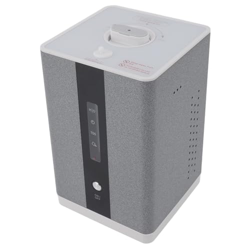 Hydrogen Water Generator, Aluminum Magnesium Alloy Portable Hydrogen Machine Timer Function for Home