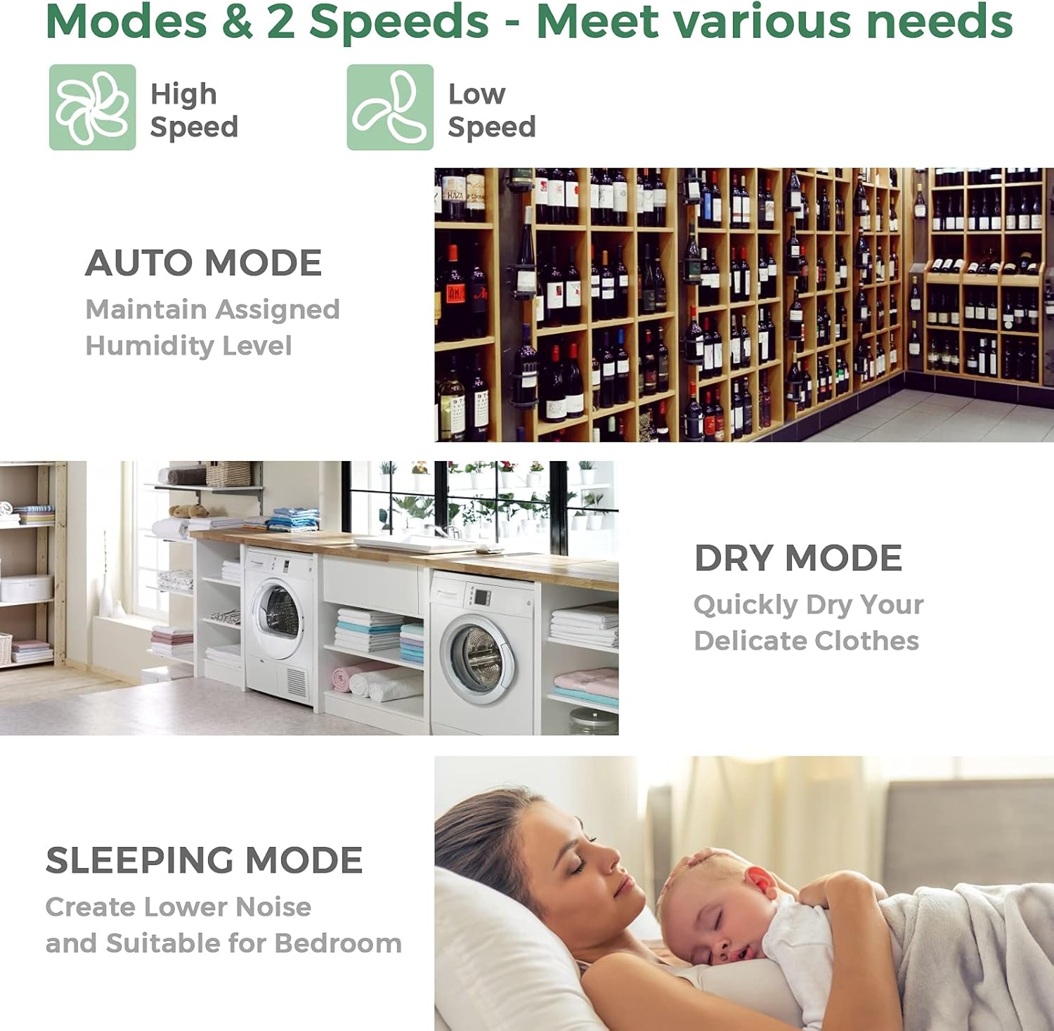 COSTWAY 1500 Sq. Ft Dehumidifier for Home & Medium Spaces, Portable 24 Pints Dehumidifier w/ 3 Color LED Light, 3 Modes, 2 Speeds, 12H Timer, Auto or Manual Drainage, 0.5 Gallon Water Tank & 4 Wheels