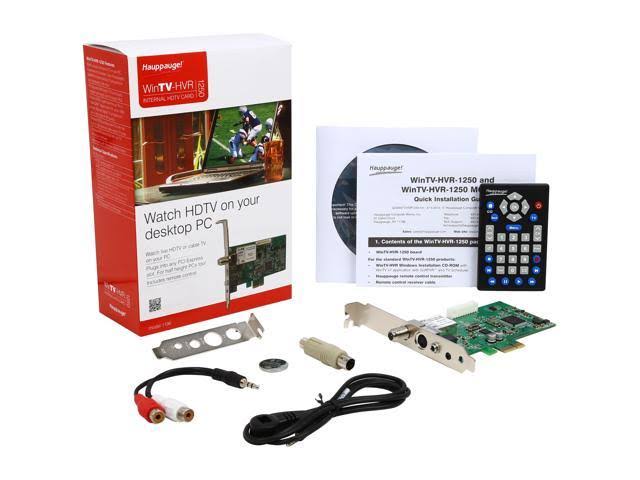 Hauppauge WinTV HVR-1265 - Digital / analog TV tuner / video capture adapter - ATSC, QAM - HDTV - PCIe 1196