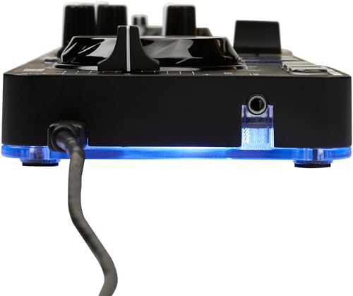 Hercules DJ Control Inpulse 300 MK2 Bundle with DJ Laptop Stand, Headphones, and Austin Bazaar Polishing Cloth