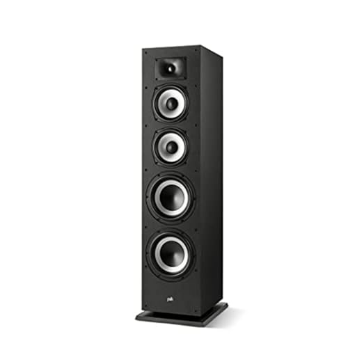 Polk Monitor XT10 Home Subwoofer, 10" Deep Bass Woofer, 100W Class D Amplification, Dolby Atmos, Auro 3D & DTS:X Compatible, Black
