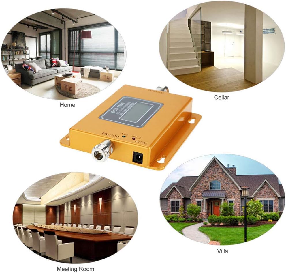 DCS 1800MHZ GSM 1800 2g 4g LTE Cell Phone Signal Repeater Booster Mobile Phone Signal Amplifier with US Plug