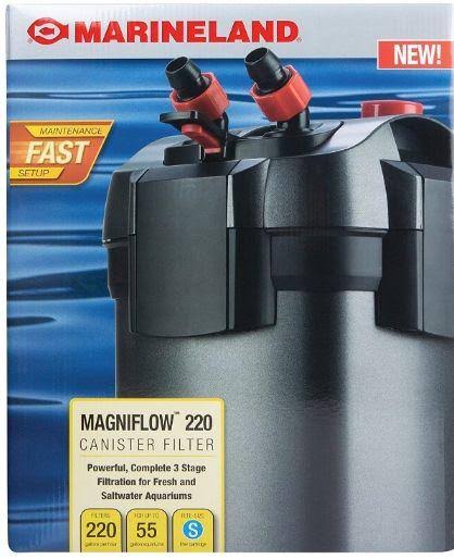 Marineland Magniflow Canister Filter 220 (220 GPH - 55 Gallons)