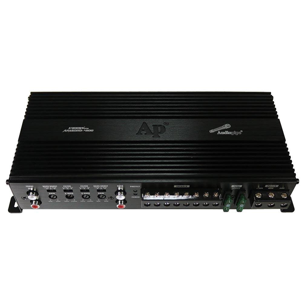 Audiopipe Apmcro-4100 Micro 4 Channel Amplifier - 1300W