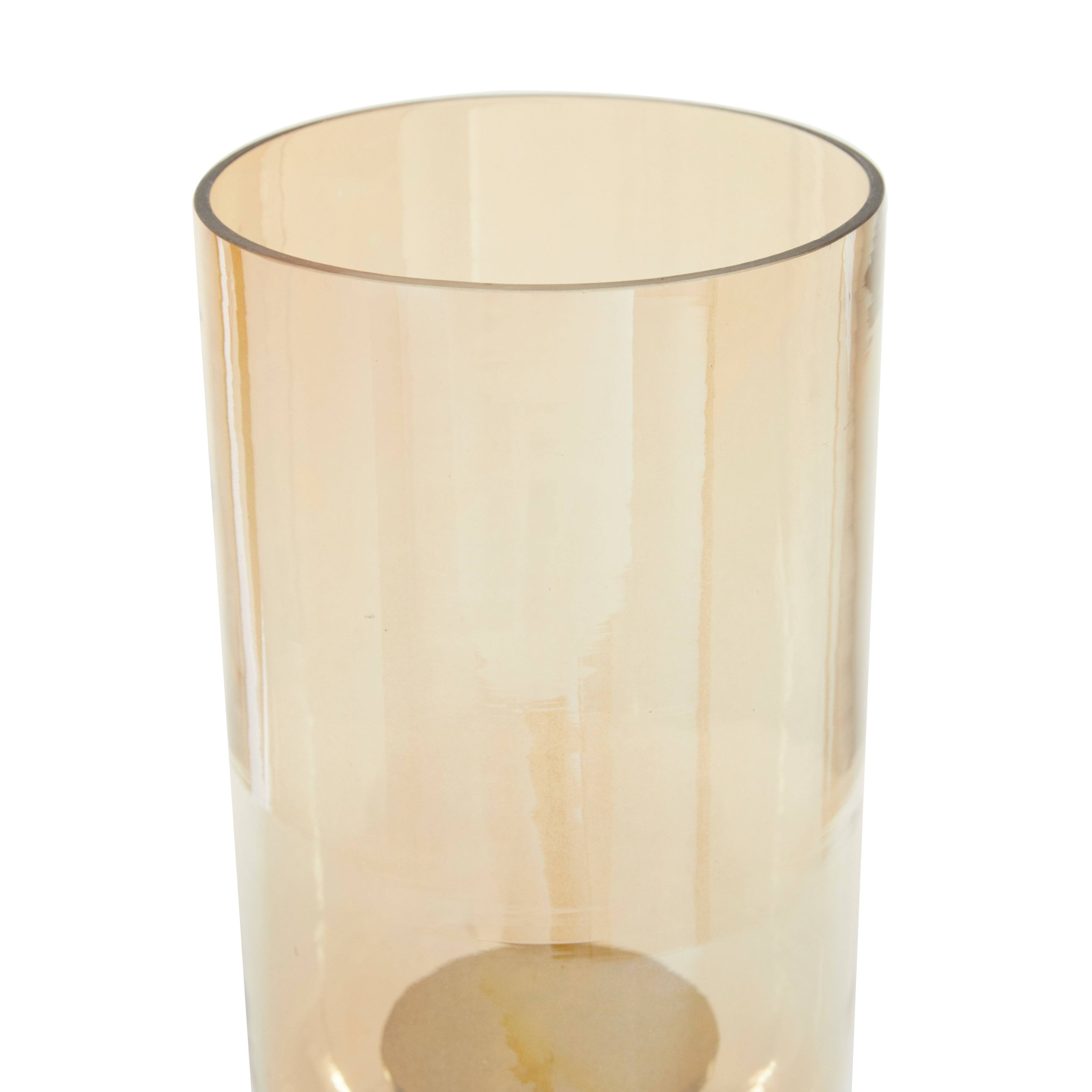 Gold Aluminum Traditional Candlestick Holders, 18 x 13 x 8 - 55391