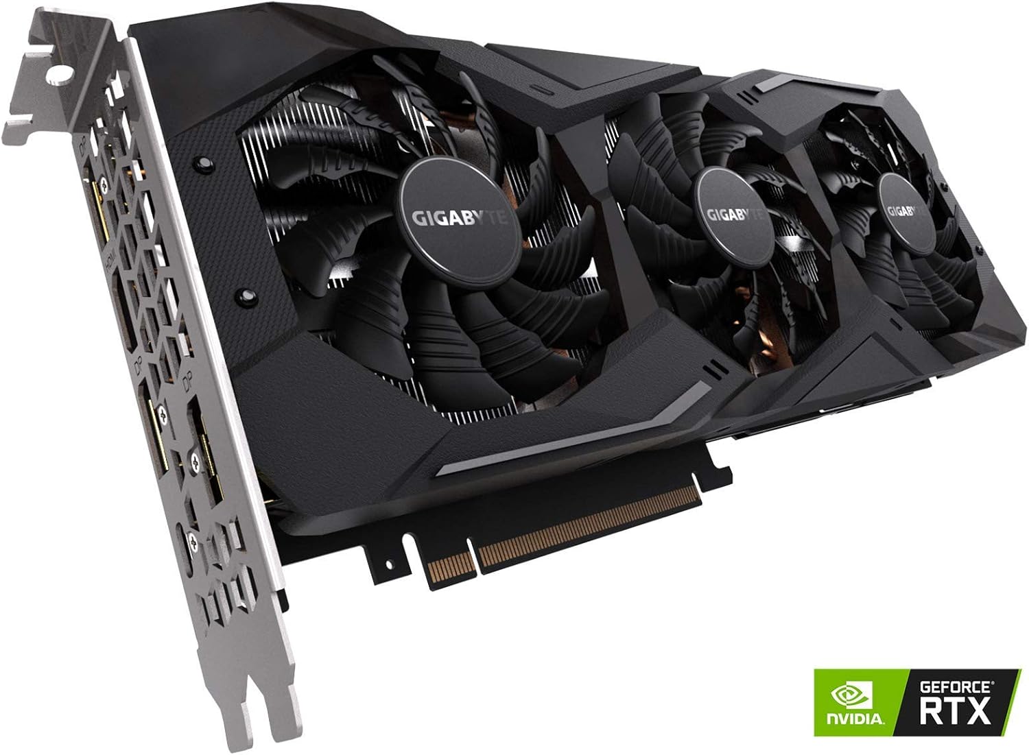 Gigabyte GeForce RTX 2080 Windforce 8G Graphics Card, 3X Windforce Fans, 8GB 256-Bit GDDR6, GV-N2080WF3-8GC Video Card (Renewed)