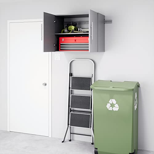 Prepac HangUps Upper Storage Cabinet - Elegant and Spacious Wall Cabinets to Maximize Your Storage, 36" Size, Classic White Finish