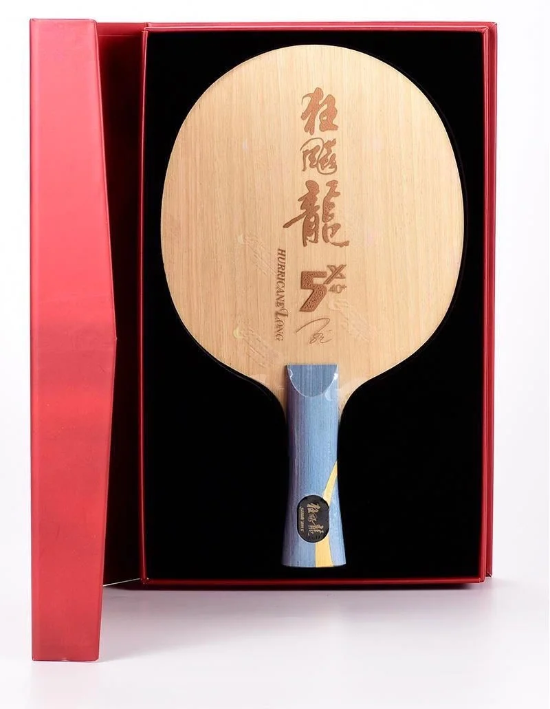 DHS Hurricane Long 5X Table Tennis Blade with Box ALC Racket Original DHS MA Long Ping Pong Bat Paddle