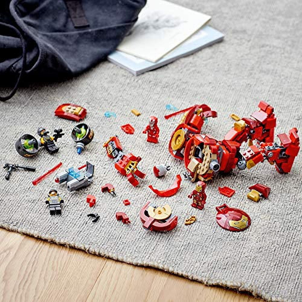 LEGO Marvel Avengers Iron Man Hulkbuster Versus A.I.M. Agent 76164, Cool, Interactive, Brick-Build Avengers Playset with Minifigures (456 Pieces)