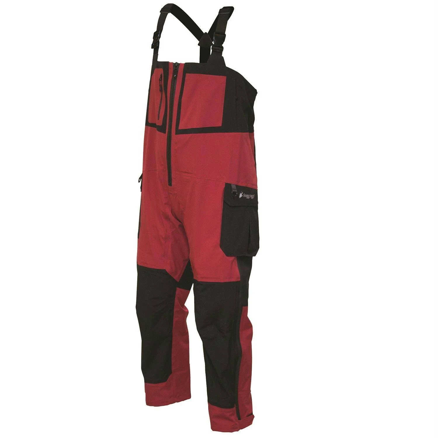 Frogg Toggs Pilot Frogg Guide Bib (Red/Black - 2XL)