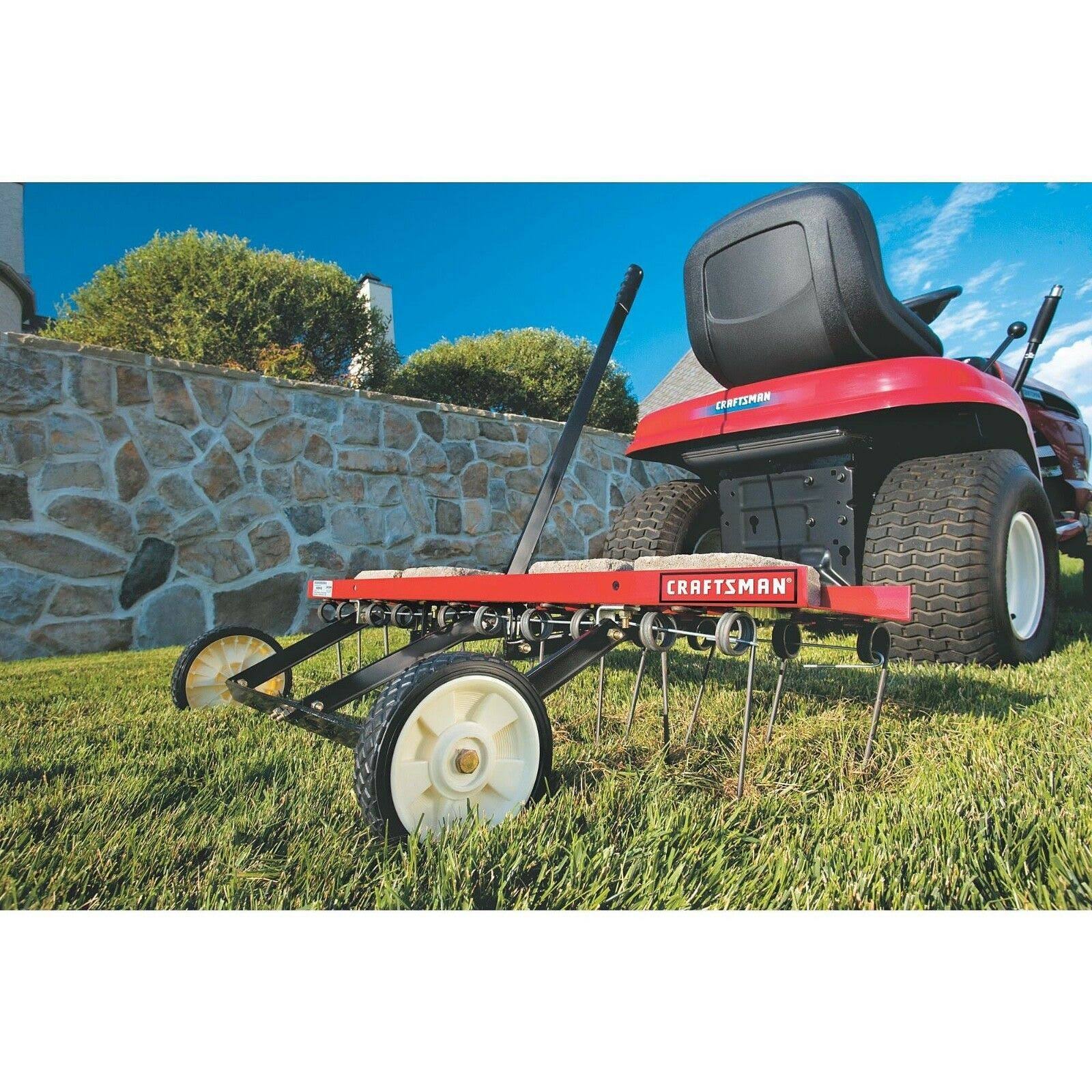 Craftsman Riding Mower Universal 40 inch Rear Mount Dethatcher 24315