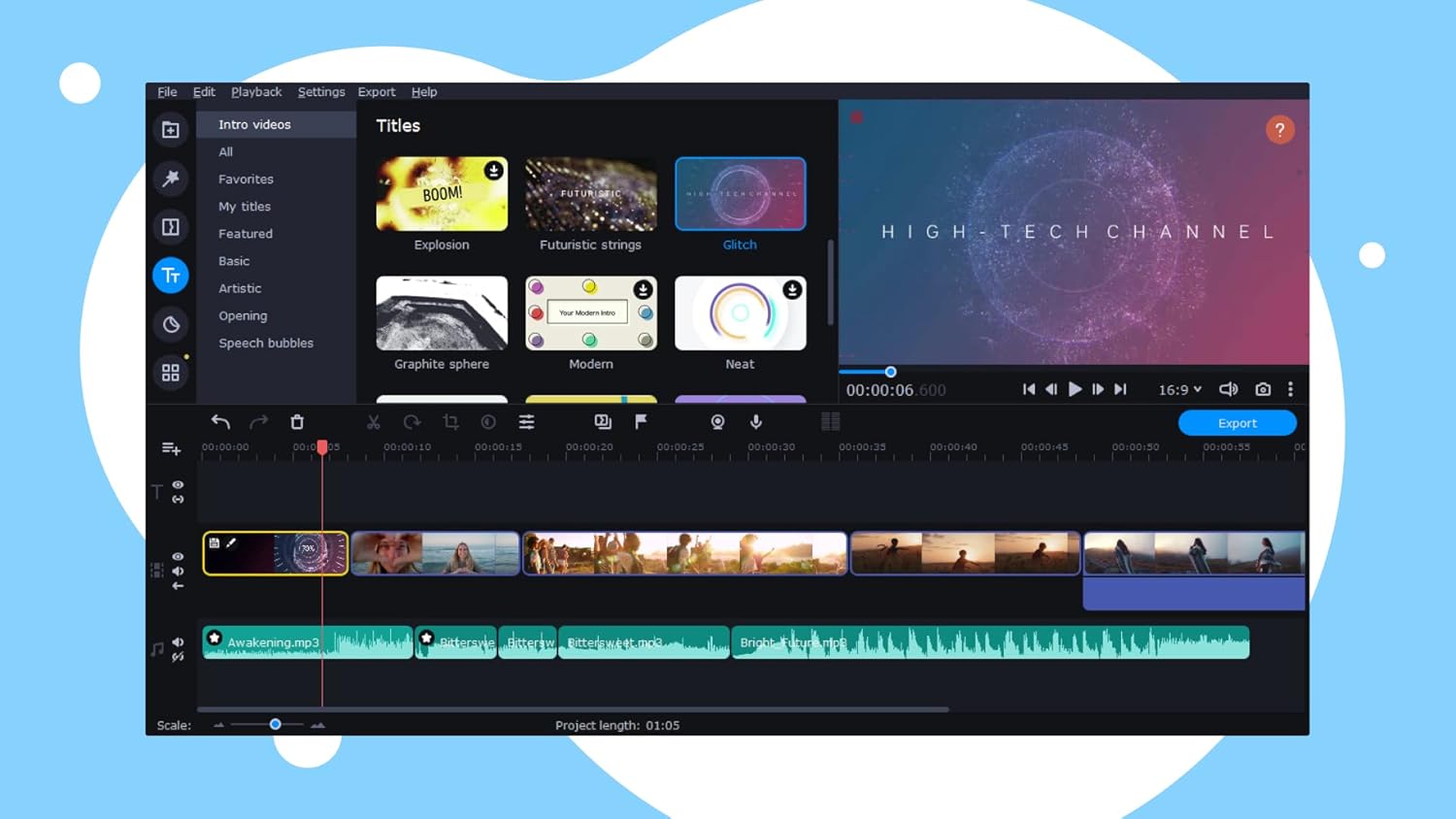 Movavi Video Editor Plus 2022 Personal [PC Download] Pack of 2