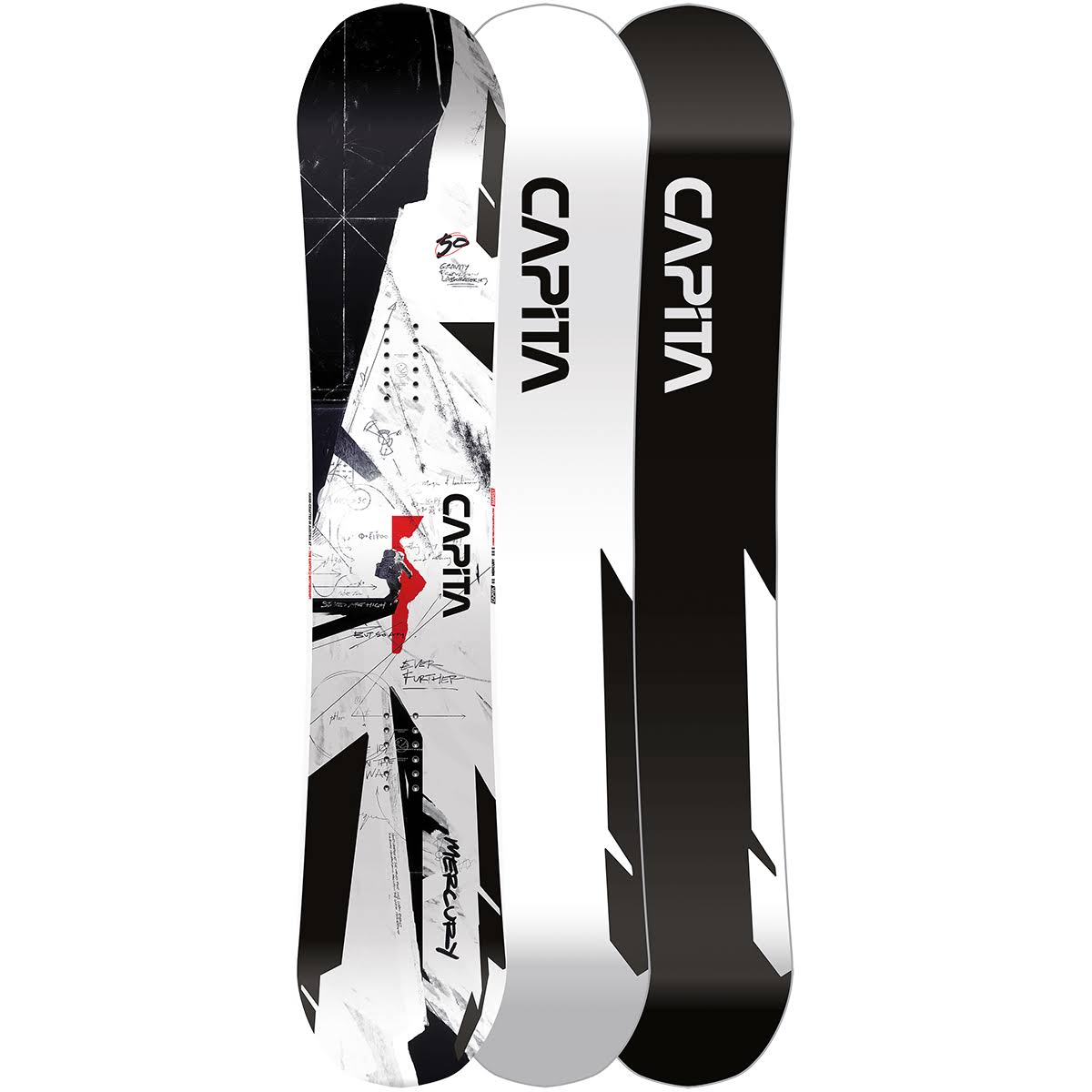 Capita Mercury Snowboard 2022 - 159