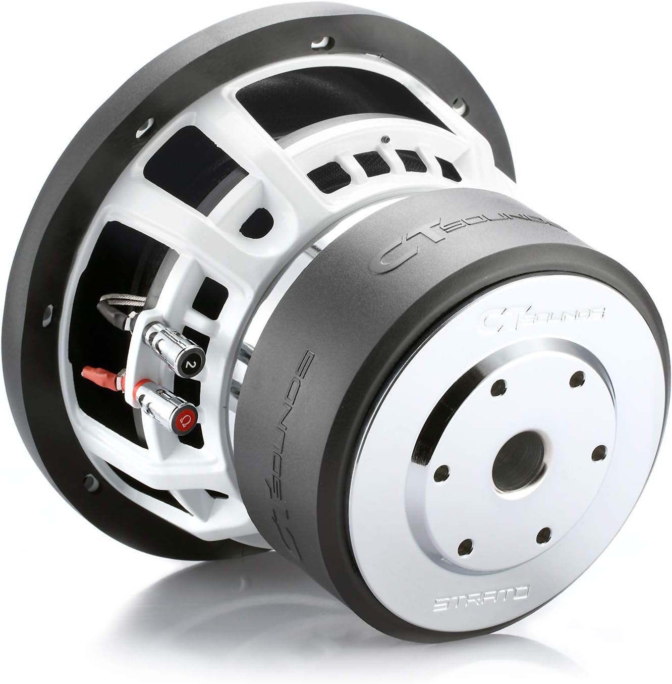 CT Sounds STRATO-8-D2 1200 Watts Max 8 Inch Car Subwoofer Dual 2 Ohm