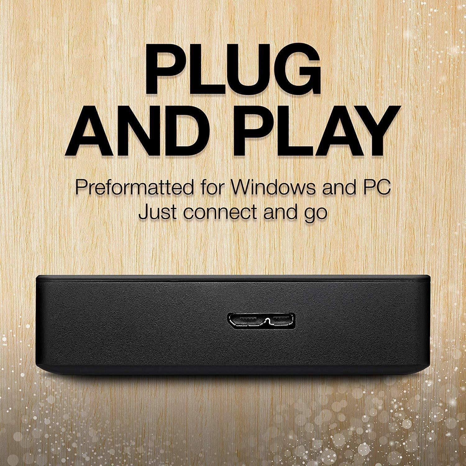 Seagate Portable 5tb External Hard Drive HDD – USB 3.0 (STGX5000400)