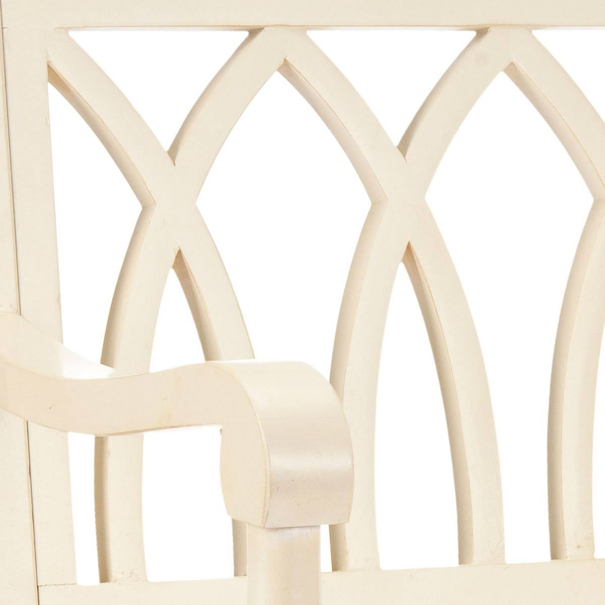 Safavieh Benjamin Bench, Grey