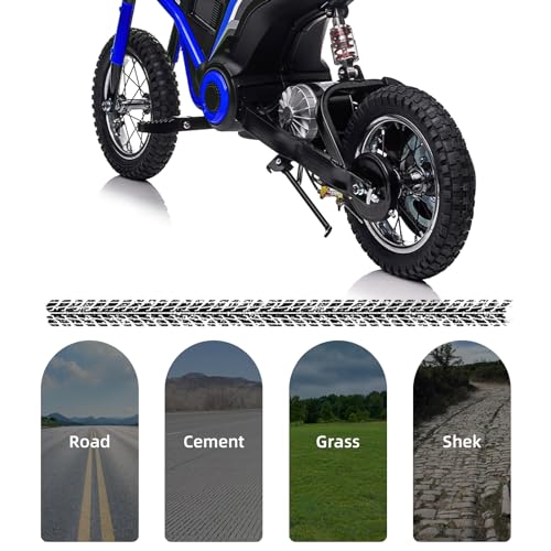 24V Kids Dirt Bike with 350W Motor, 14.29MPH Max Off-Road Bike, Kids Electric Motorcycle with Superior Suspension,12in EVA Inflatable Tires and MP3 Player for Kids 8-12 (Pink)