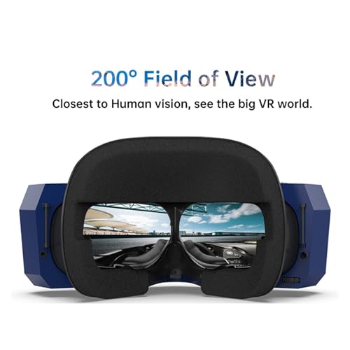 8K Plus PCVR VR Smart Glasses ， Dual 4K VR Smart Glasses， Virtual Reality Headset ，Ultra-Clear 3D Gaming Helmet(Color:3 in 1 kit)