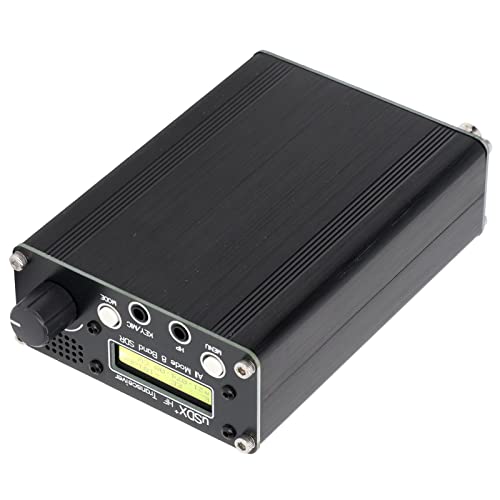 QRP SSB Transceiver, QRP SSB Transceiver, Radio Transceiver, 8 Band Design LCD SDR Full Mode Hf SSB QRP (US Plug)