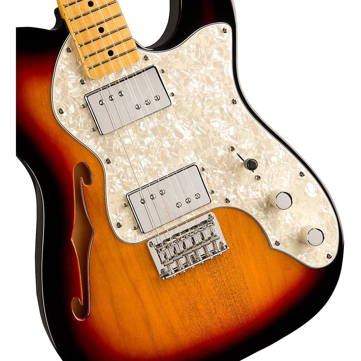 Squier Classic Vibe &70s Telecaster Thinline 3-Color Sunburst