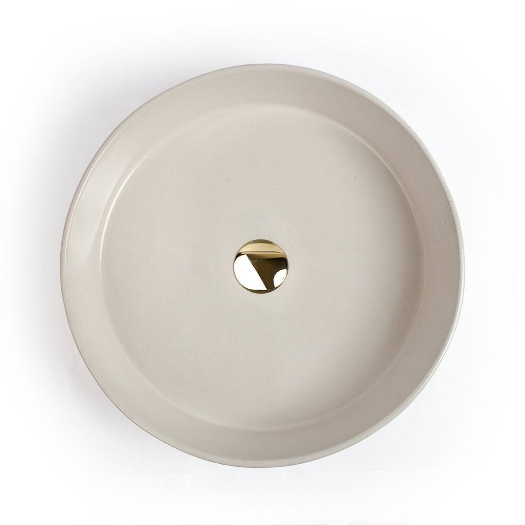 Concretti Designs Handmade Miami Concrete Vessel Sink/Washbasin - Yellow