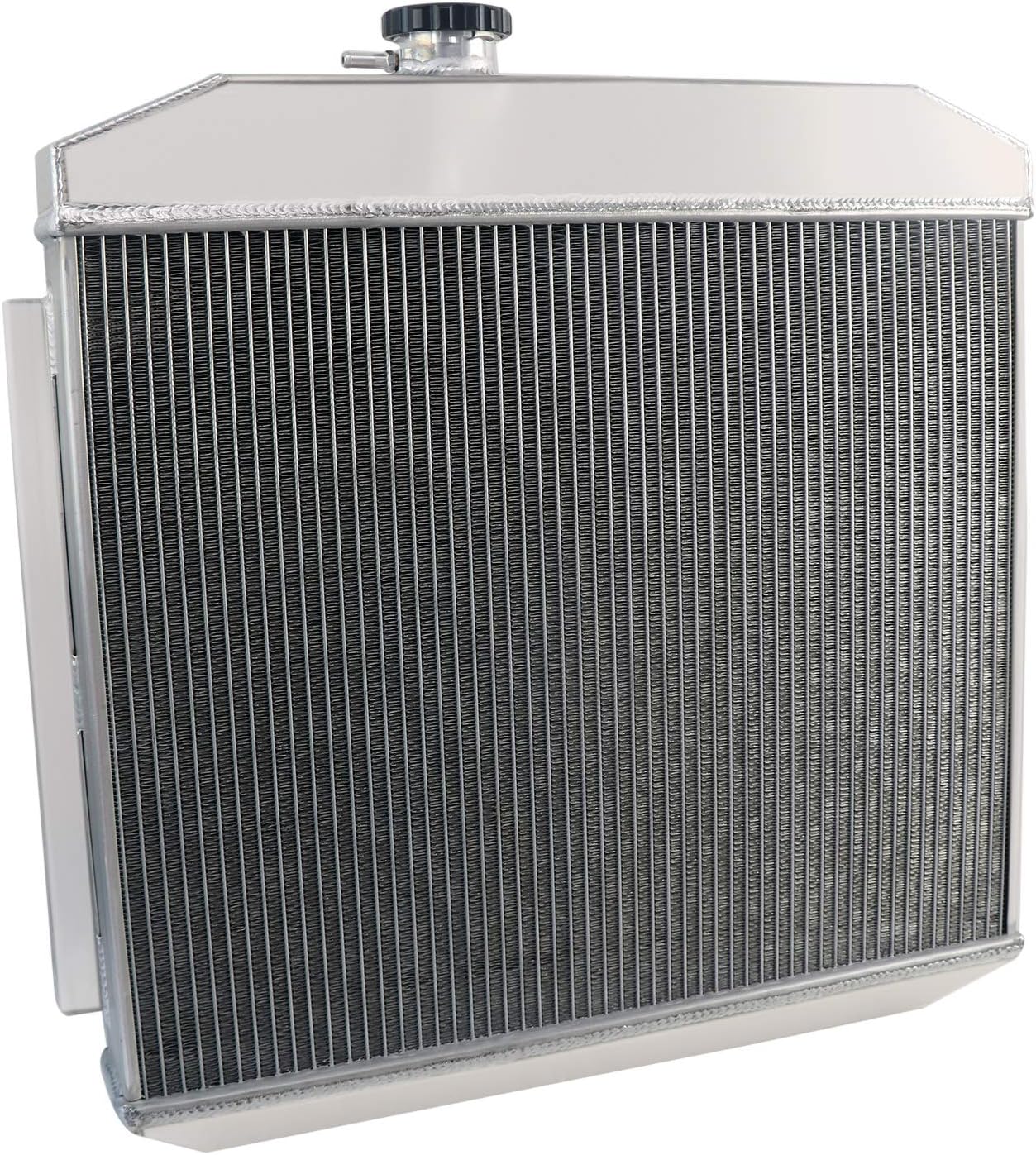 CoolingCare SB/BB 4 Row Core All Aluminum Radiator for 1955-1957 Chevrolet Tri-Five, Bel Air/Nomad/ 150/210