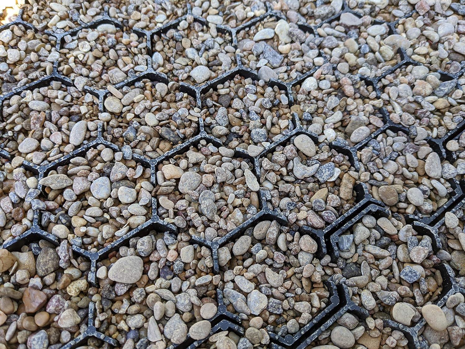Standartpark - HEXpave Grid - 1" Depth Permeable Paver System - 27,000 lbs Load Class - DIY Patio, Walkway, Shed Base, Light Vehicle Driveway and Much More! (20 Sq Ft) Pack of 2