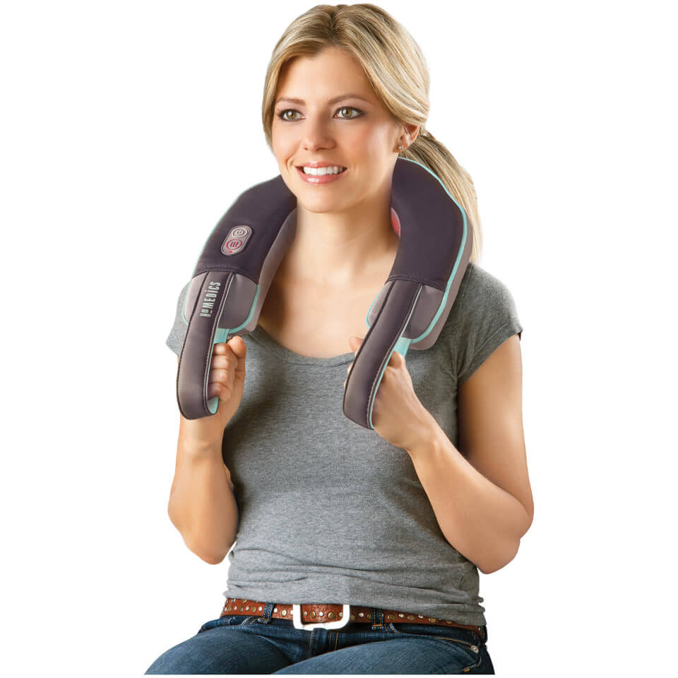 Homedics Neck and Shoulder Massager with Heat - Black