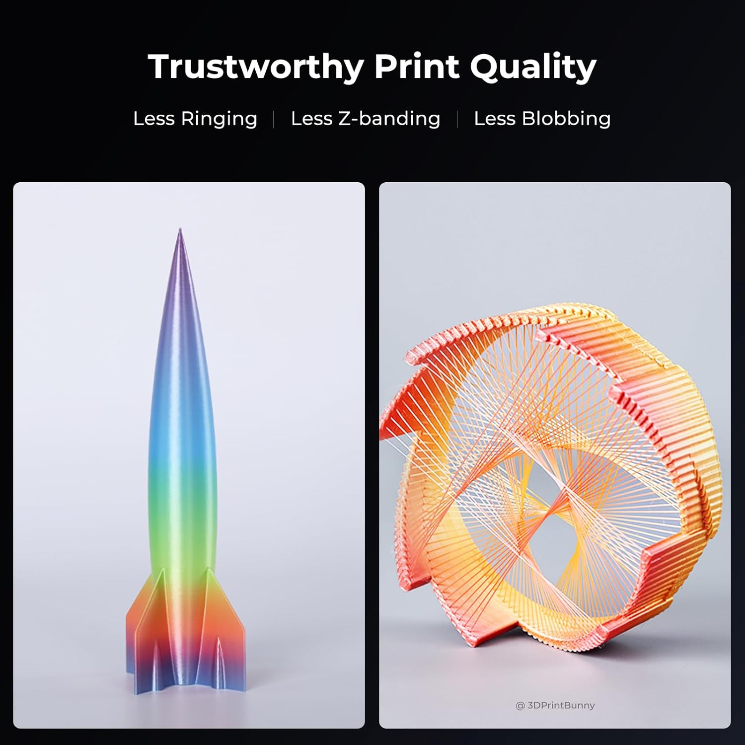 Creality K1 Max 3D Printer, 600mm/s Max Speed 3D Printers Bundle High-Speed PLA Filament Grey
