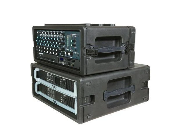 SKB 1SKB-R4U 4U Roto-Molded Rack Case, Black