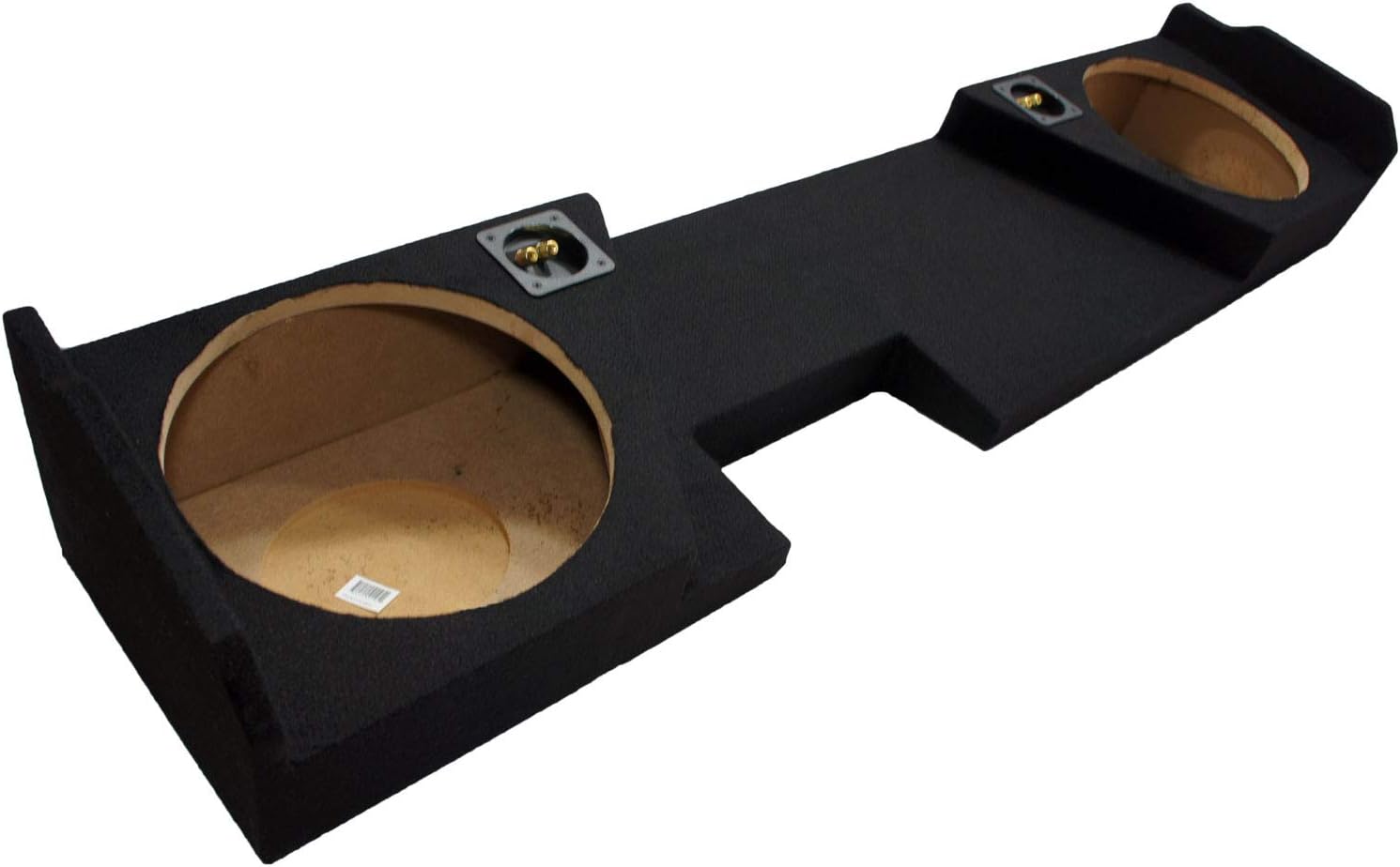 Compatible with 2014 - UP GMC Sierra Double Cab Truck Dual 12 Sub Box Subwoofer Enclosure