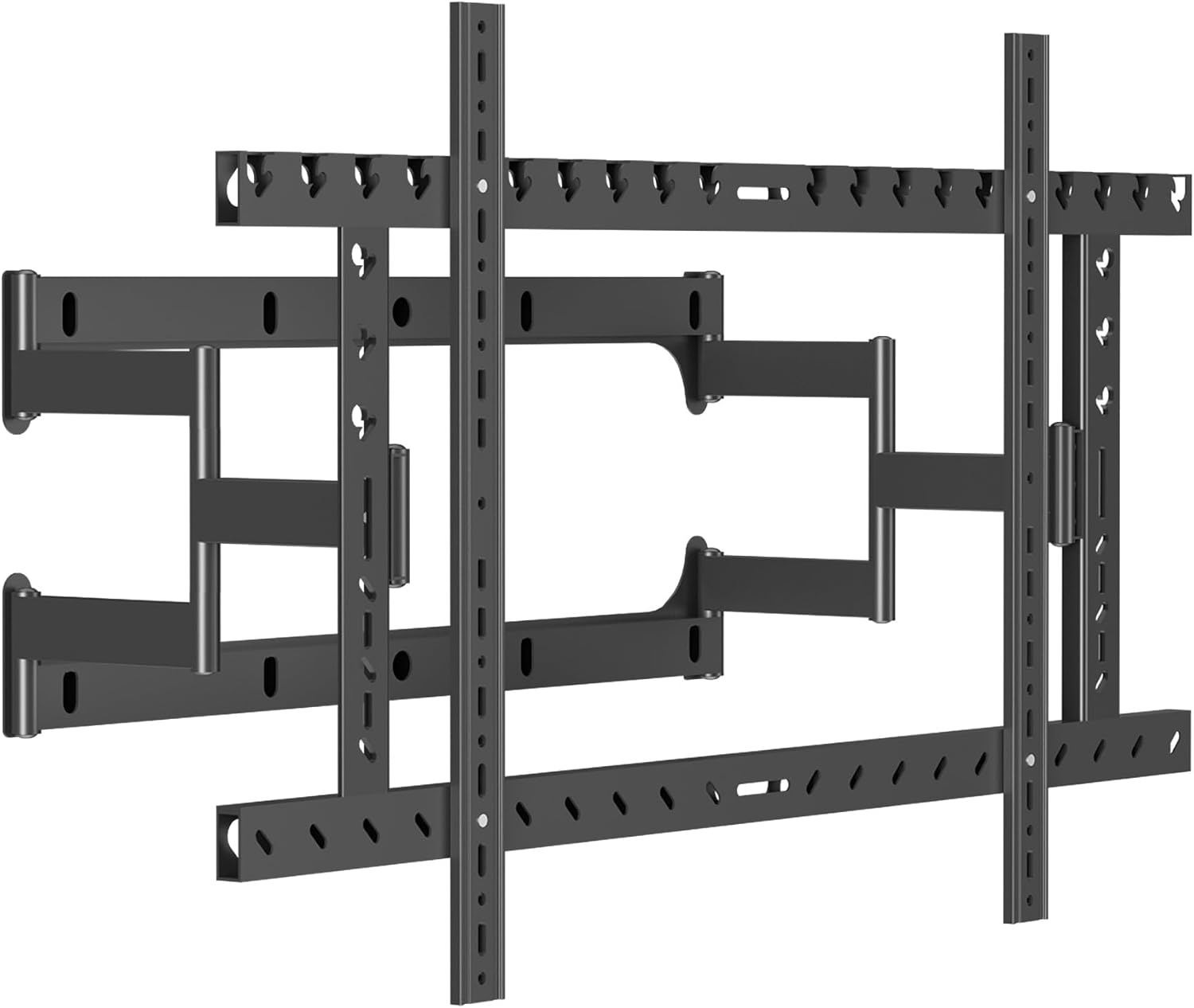98 Heavy Duty 55 to 120 inch Extra Large Screen TV Articulating Ultrathin Wall Mount for LCD Flat and Curved Screens, Extended Arm Swivel Mount, Max VESA 1000x600mm, Up to 176.4lbs DY1020L
