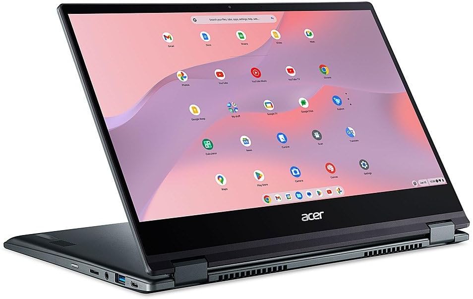 acer - Chromebook Spin 514 – Convertible - 14” Full HD Touch – AMD Ryzen 5 3500C – 8GB DDR4 – 128GB eMMC – HDMI - Mist Green DealExpress Accessories