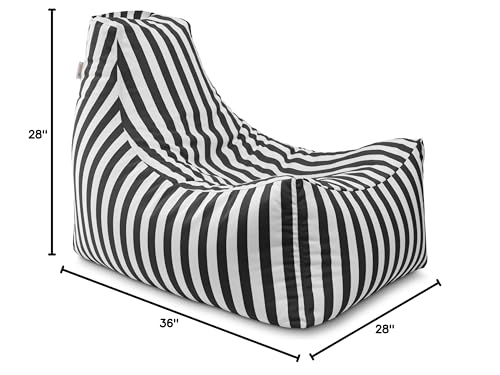 Jaxx Juniper Outdoor Bean Bag Patio Chair, Pearl