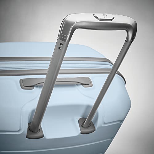 Samsonite Freeform 21-Inch Hardside Carry-On Luggage - Hardshell Carry-On Suitcase - TSA, Airline-Approved - Expandable Hard Shell, Smooth Rolling Spinner Wheels for Lightweight Travel - Navy