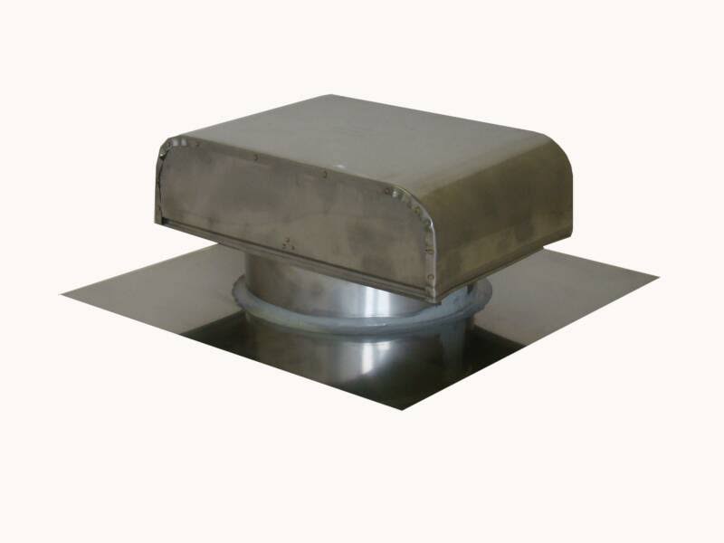 Stainless Roof Vent Cap - 8 inch SJV8