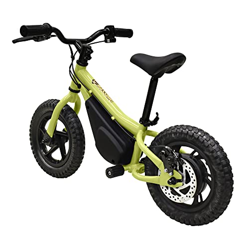 Massimo Motor Electric Bike for Kids 150 Watt, top, Age 3+ Weight Capacity 100lbs 4 Hours Battery per Charge, Throttle Accelerate Adjustable Seat