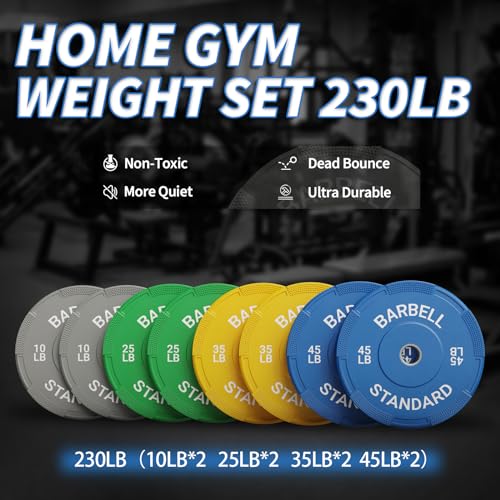 Mikolo Smith Machine, 2200lbs Squat Rack with LAT-Pull Down System & Cable Crossover Machine, Training Equipment with Leg Hold-Down Attachment, Garage & Home Gym Package