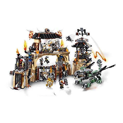Ninjago Dragon Pit Playset, Watchtower Jail & Viewing Gallery, Ninja Heroes Toys for Kids