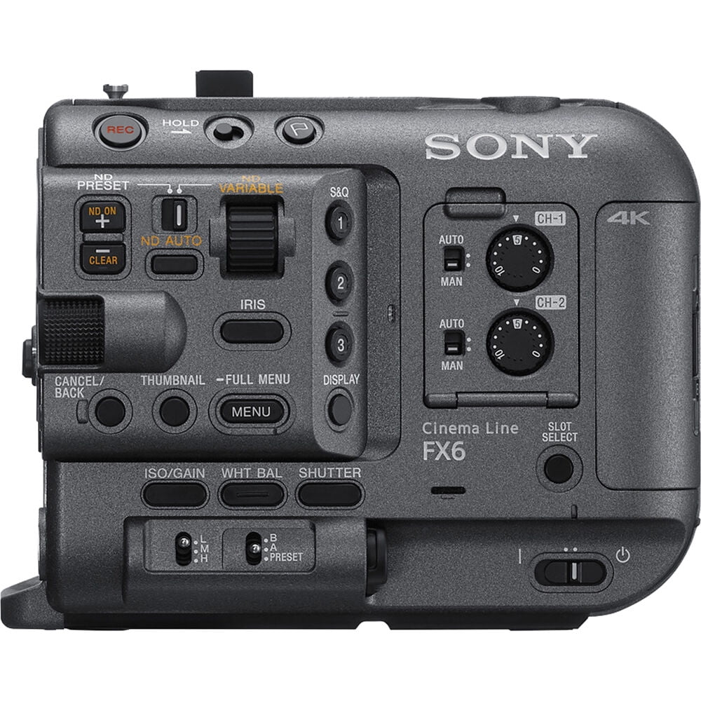 Ultimaxx Essential Accessory Bundle + Sony FX6 Full-Frame Cinema Camera (Body Only) + SanDisk 128GB Extreme SDXC Memory Card, Water-Resistant Gadget Bag & More (22pc Bundle)